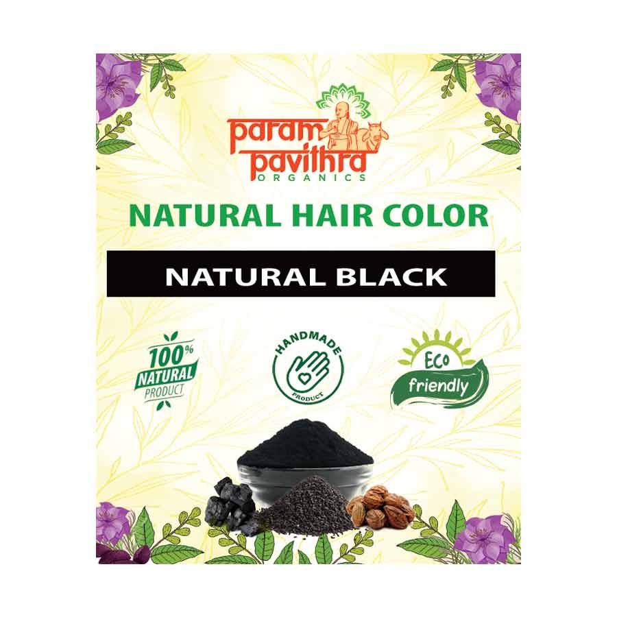 Natural Black Hair Color - 20 gms