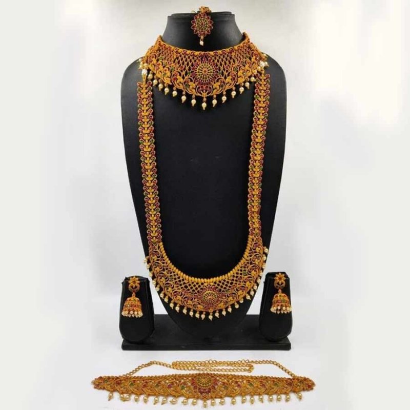 New Collection Of traditional Ethnic Bridal Choker Jewellery Set For Women