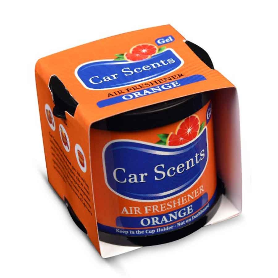 Car Scents  Gel Air Freshener -  Orange