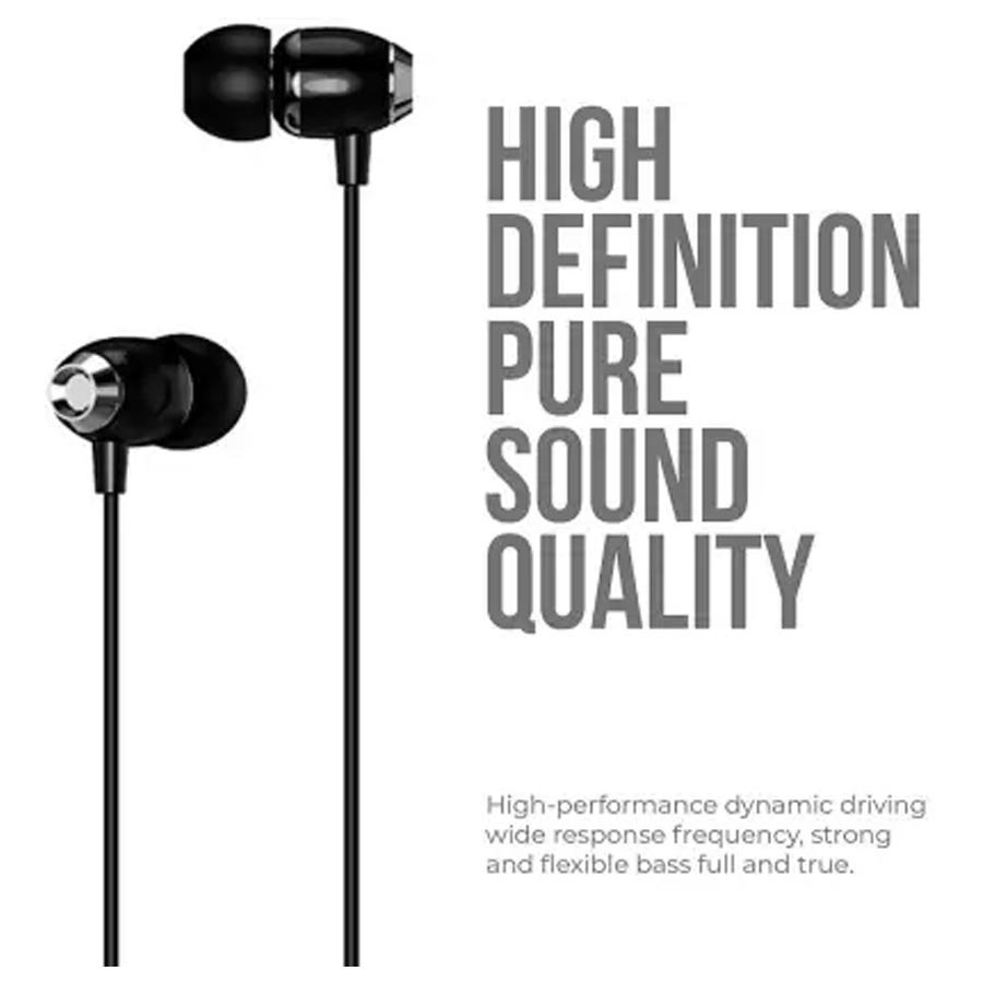 HD Sound Quality Wired Earphones Type C : Enjoy your favorite Music in High-Resolution Audio quality with the Latest Lossless transmission technique of XO Earphones Type C Stylish & Ergonomically Designed Earphone With USB Type C : The Metallic Earphones are very comfortable to wear. They are specially designed for sports usage. They reduce the external noise and provide a great experience for the User