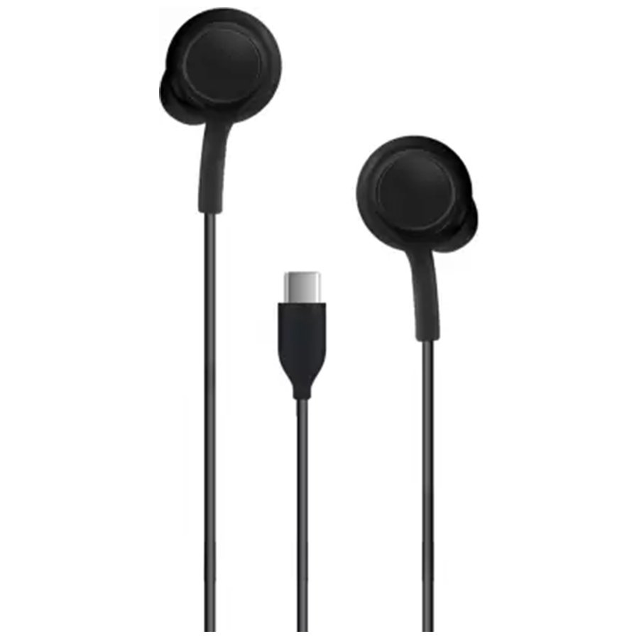 Helo Kuki ZE 25 Type C Earphone For Samsng Galxy M40 Wired Headset  (Black, In the Ear)