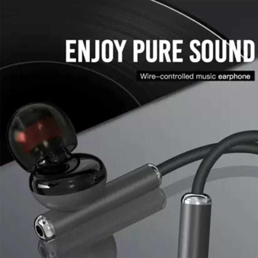 In-ear sound insulation design effectively blocks environmental noise and restores high-fidelity sound quality; The 10mm large moving coil diaphragm releases a surging sound field, presenting shocking metal and heavy bass sound effects.