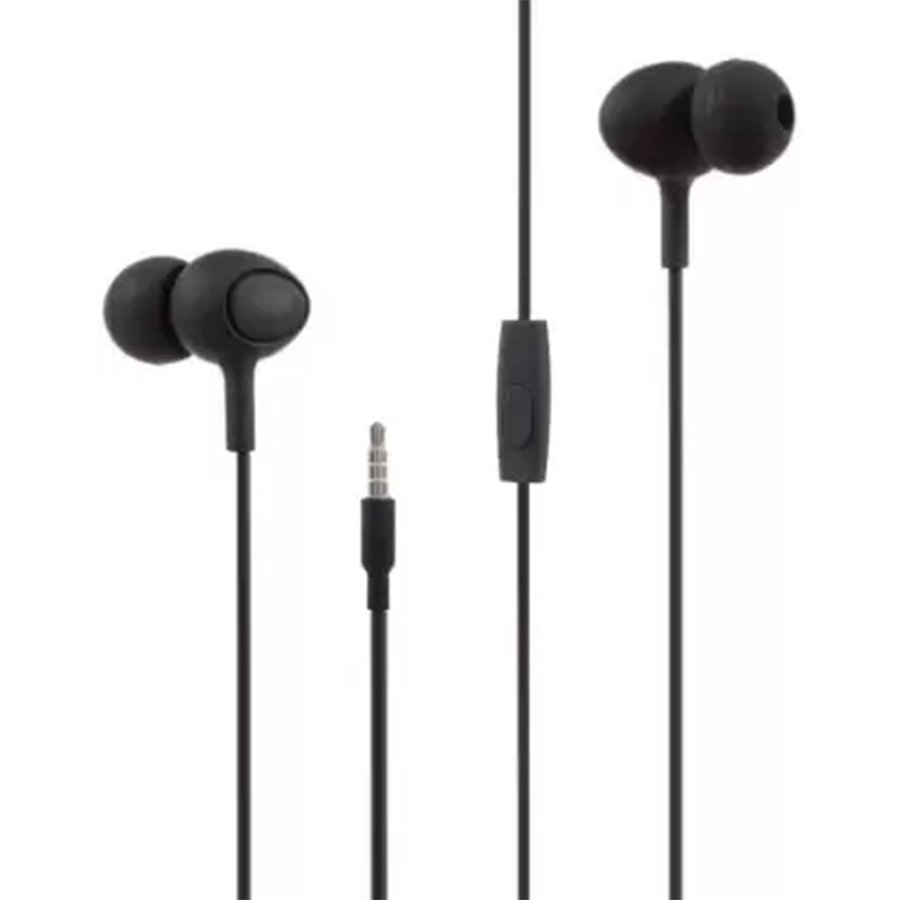 Deparq S6 Candy For M0T0 G71 5G/G60/G40 Fusion/G51 5G/Edge 20 Fusion/G31/E40/G10 Power Wired Headset  (Black, In the Ear)