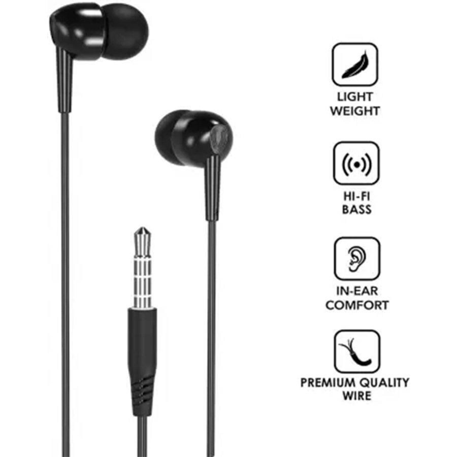 EP37 are in-ear wired headphones for devices equipped with a 3.5 mm jack socket. They are universal and fit many devices such as: smartphones, mp3 / mp4 players, TV and others. The cord made of flexible silicone will ensure the longest possible use time.
