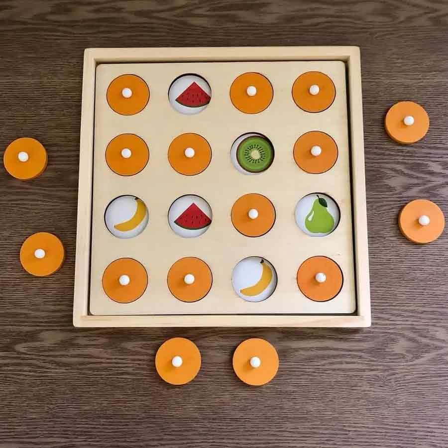 Beaded memory 2 in 1 game - 1 to 3 Years, 3 to 6 Years, 6 to 10 Years
