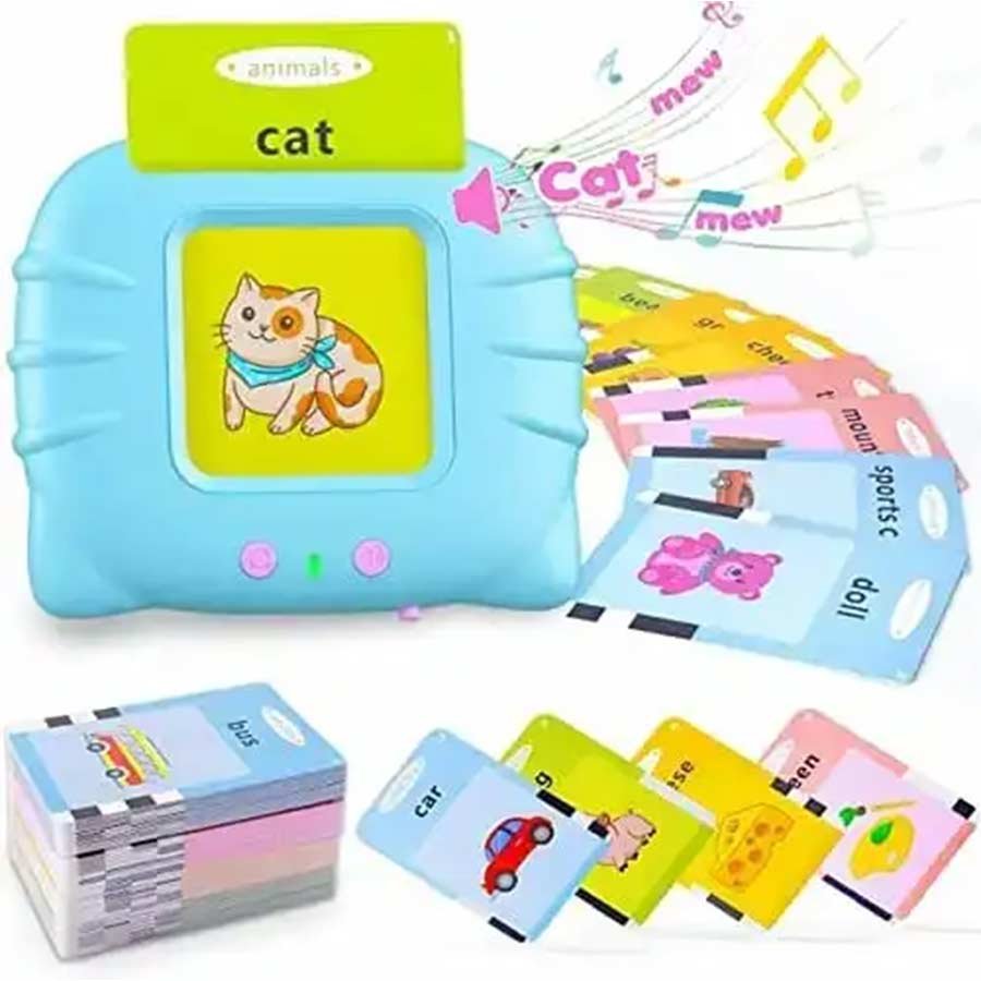 224Pcs Flash Cards Learning Machine with Sound Effects Sight Words Interactive Educational Toys for kids