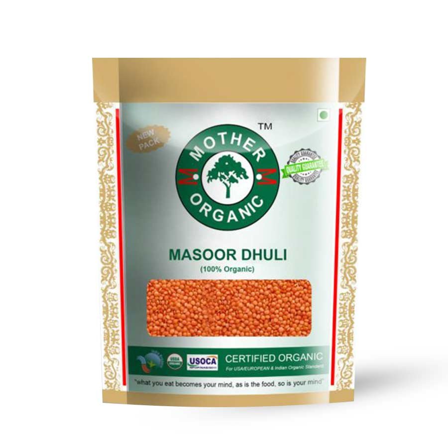 Organic Masoor Dhuli 500 g
