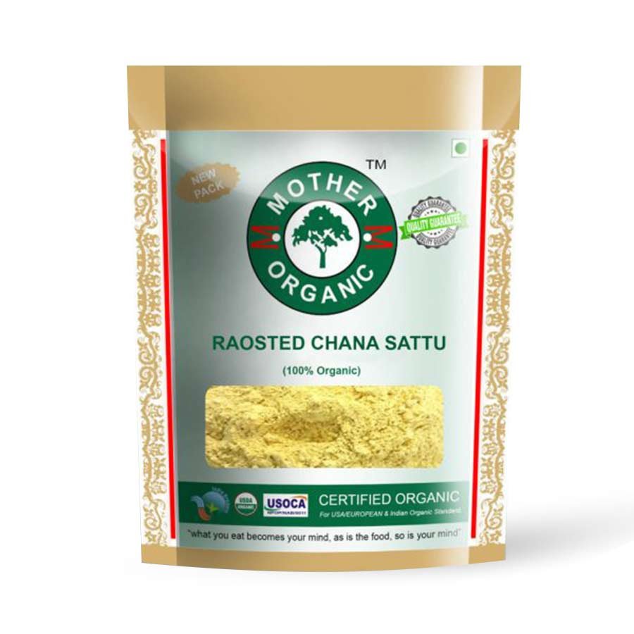 Organic Roasted  Chana Sattu 500 g