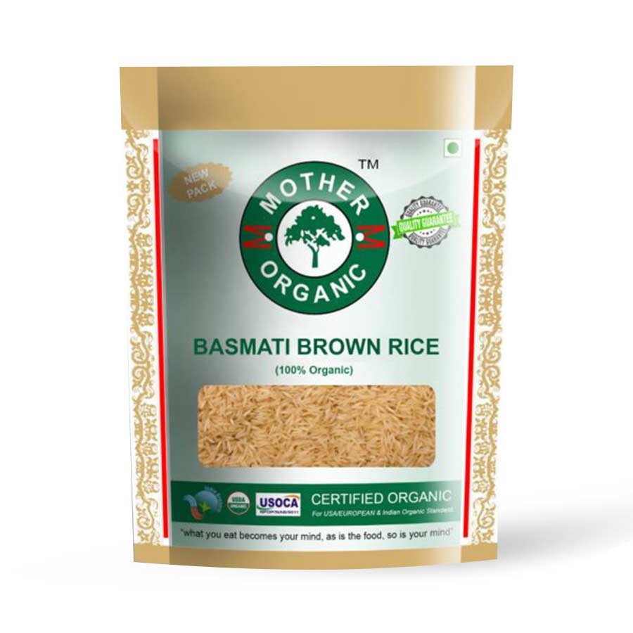 Organic Brown Basmati Rice 1 kg