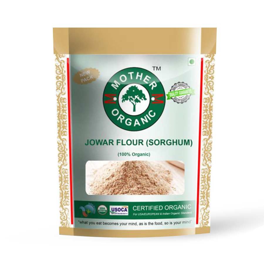 Mother Organic  Jowar Atta ( Sorghum) 500 g