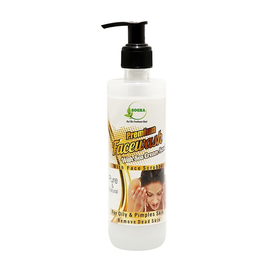 Premium Facewash With Sea Cream Sand 250 ml