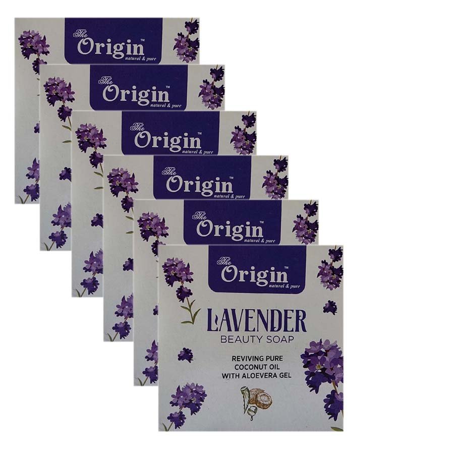 Lavender Soap  Combo Pack 5 + 1 (100gm Each) 