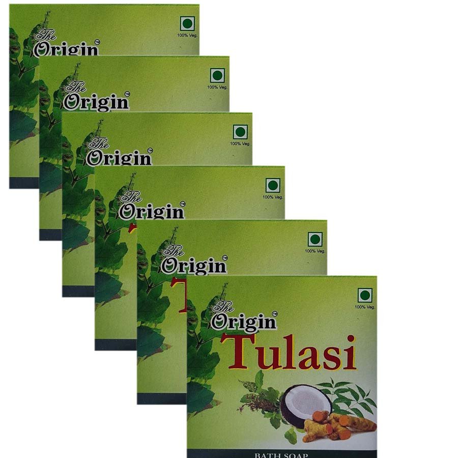 Thulasi Soap  Combo Pack 5 + 1 (100gm Each) 