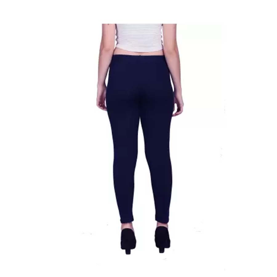 Kony Multicolor Jegging Solid Navy Black And Pink