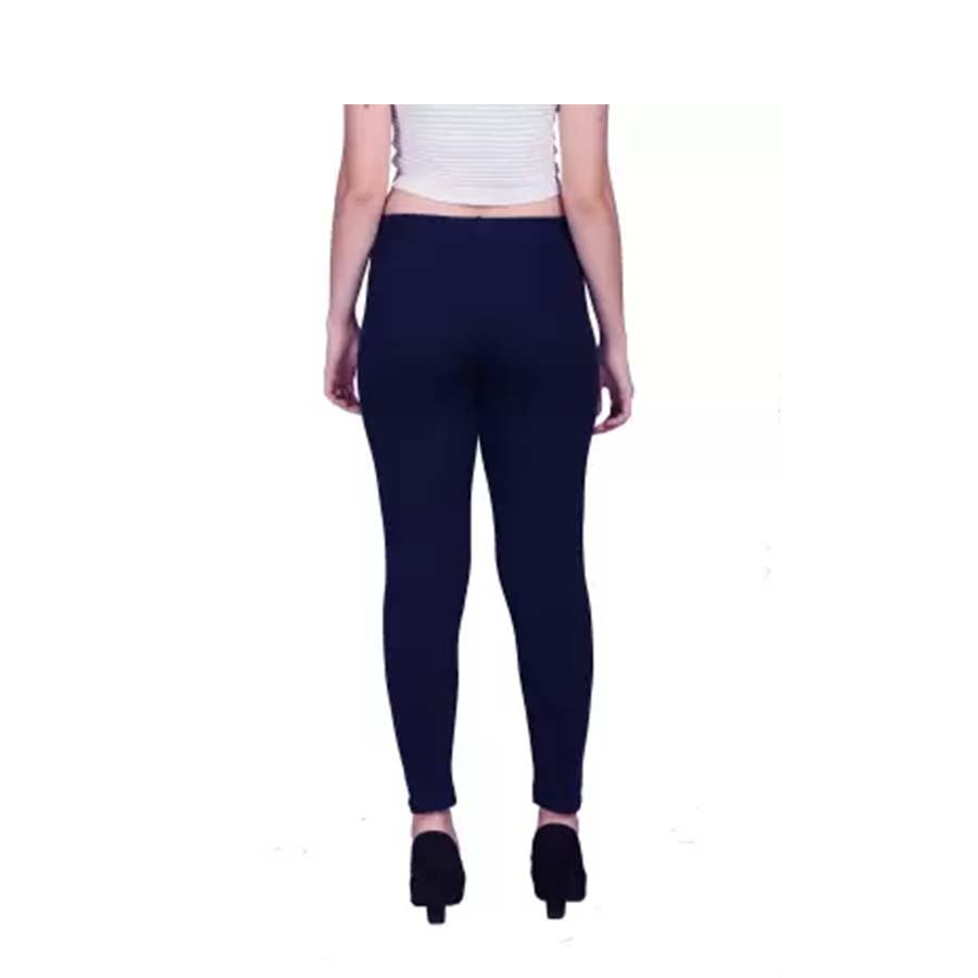 Kony Multicolor Jegging Solid Navy Black And Red