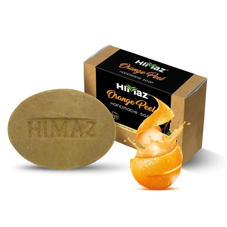Orange Peel Fruit Soap 75gm Pack Of 4