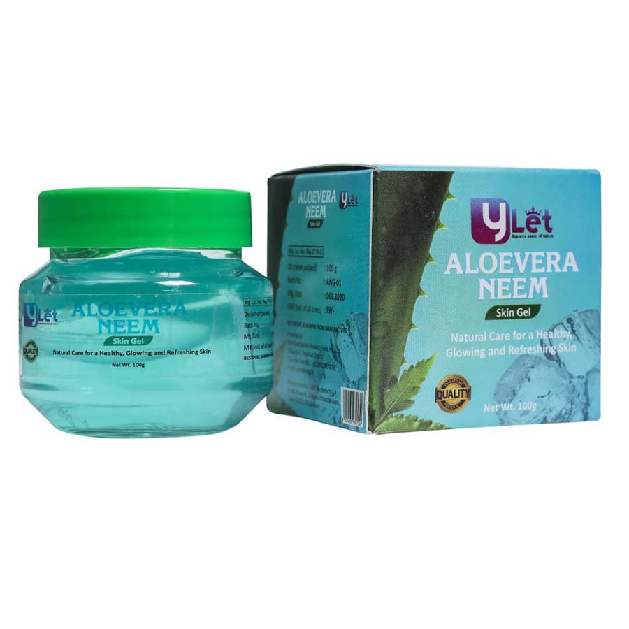Y Let Aloevera Neem Gel Natural Care for a Healthy Glowing and Refreshing Skin

