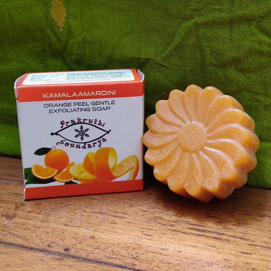 Orange Peel Gentle Exfoliating Soap 85 gms
