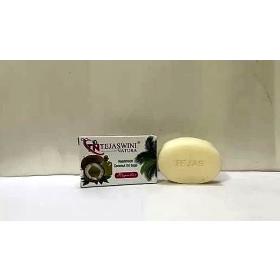 Tejaswini Natura Handmade Coconut Oil Soap Regular 75 Gms Pack Of 3 
