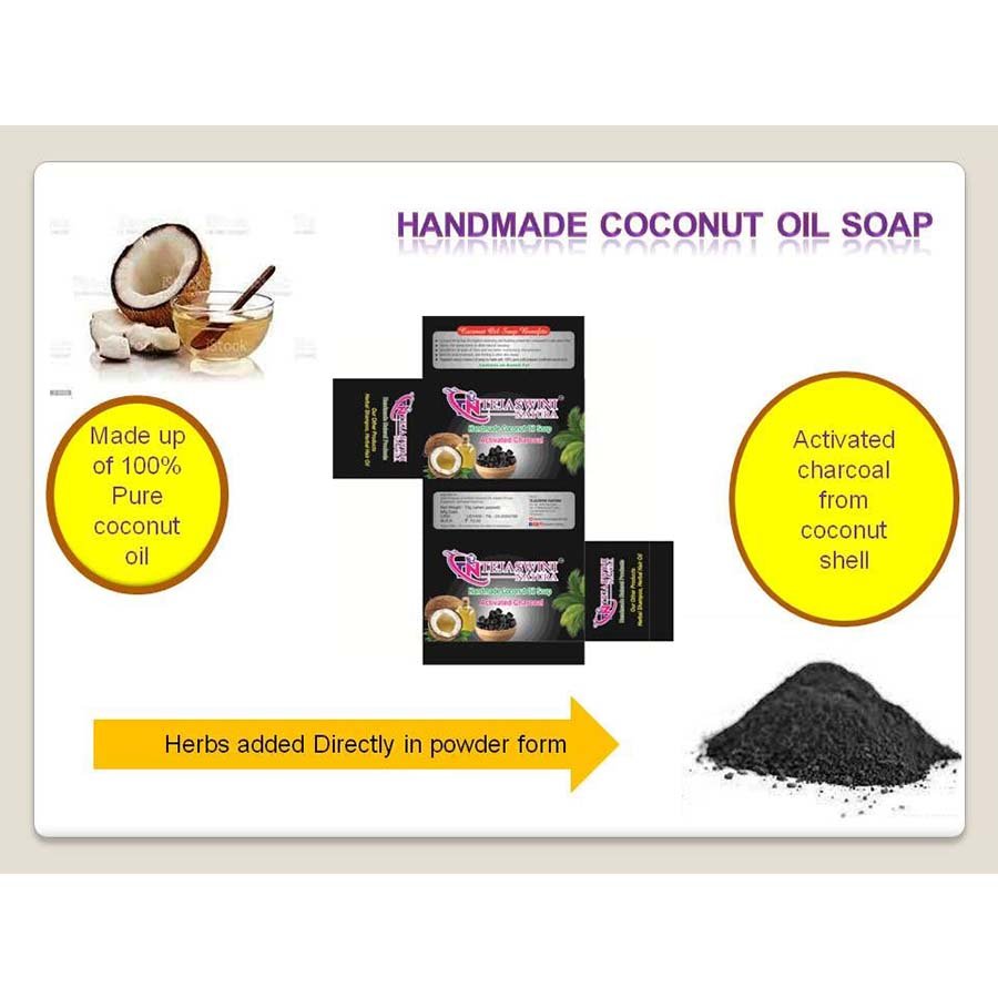 Tejaswini Natura Coconut Oil Soap Combo 10 Nos 5 Herbal x 2 75 Grams Each