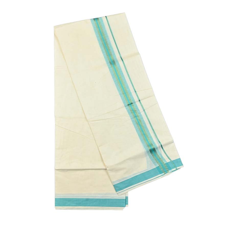 Special Off White Double Dhoti for Men
