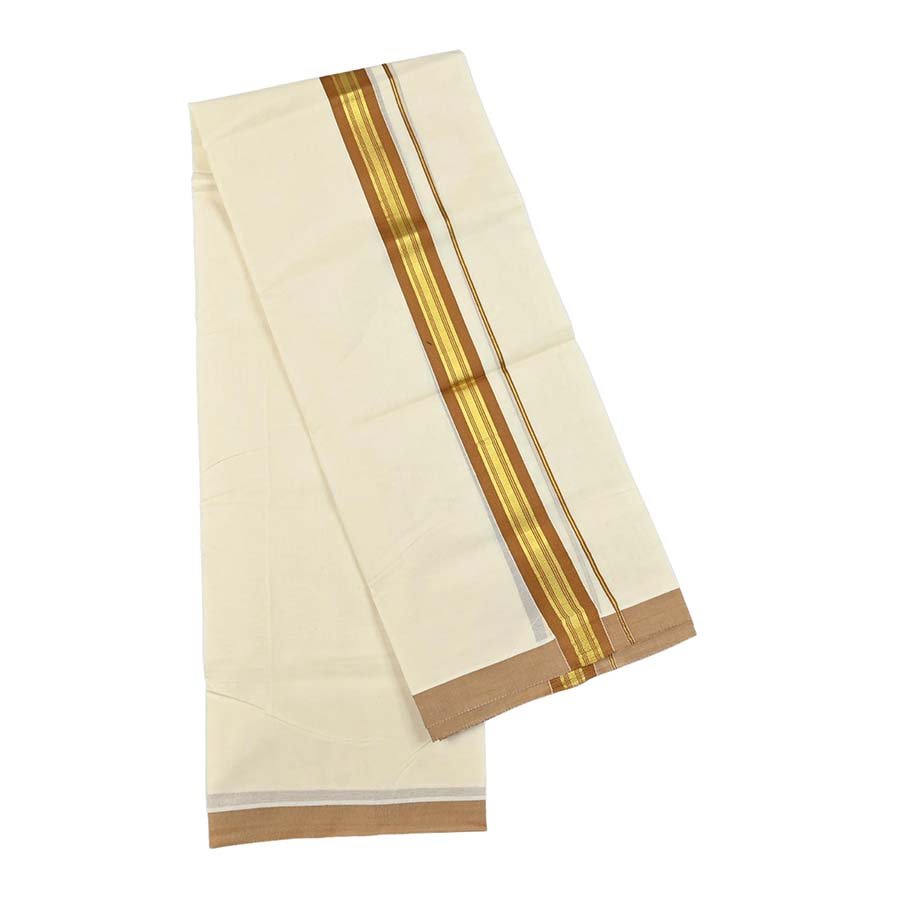Special Off White Double Dhoti for Men
