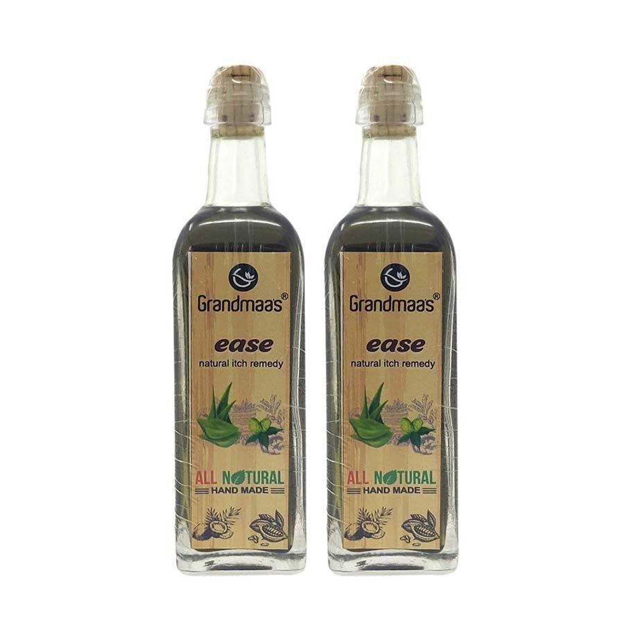 Grandmaas All Natural Handmade Anti Itching & Antifungal Oil 100 ml Pack of 2
