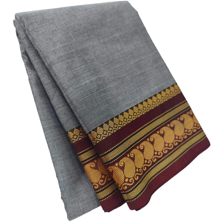 Chettinad fancy plain without blouse